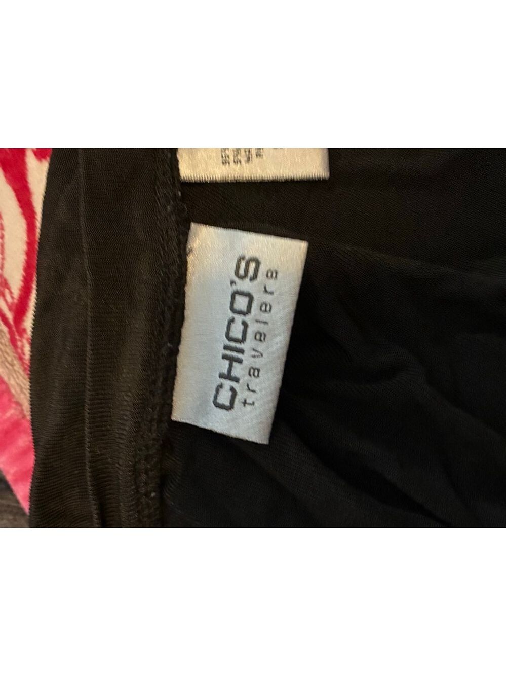 Women's Chico's Black Travelers Cardigan Size L - Picture 5 of 5